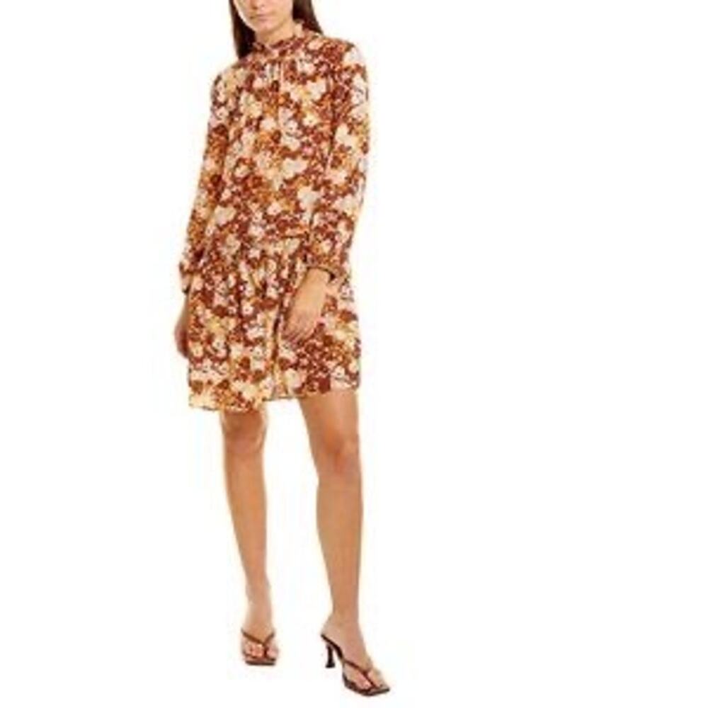 Donna Morgan Smocked Waist Mini Dress NEW